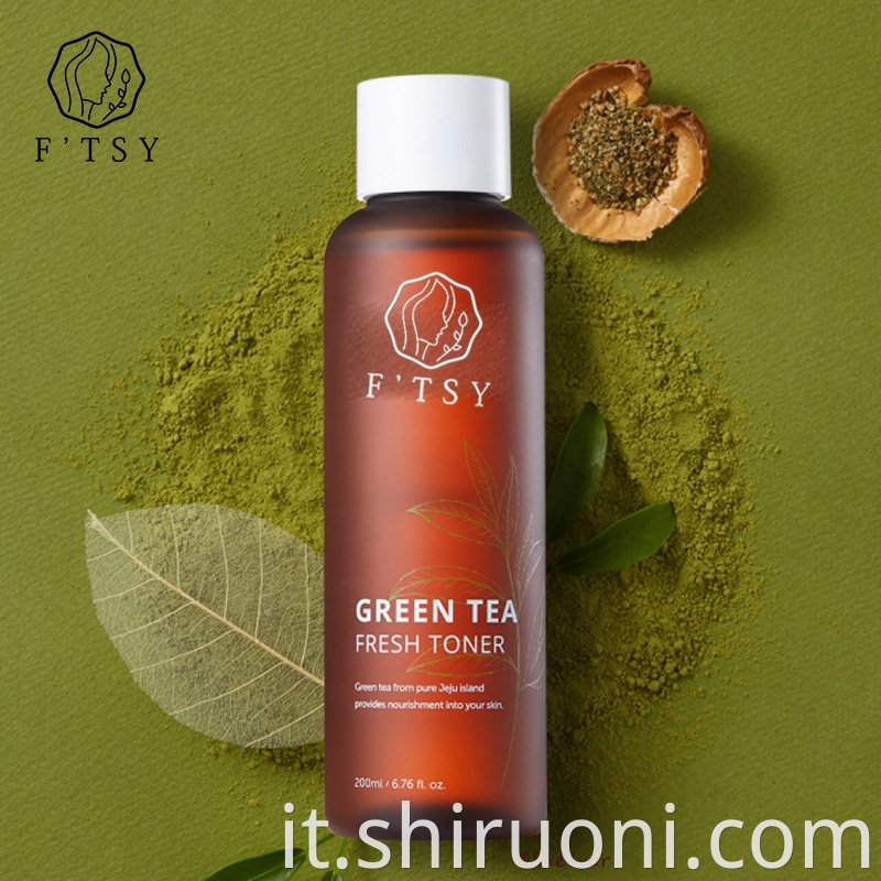 green tea toner